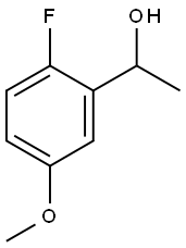 1-(2-Fluoro-5-methoxyphenyl)ethanol 结构式