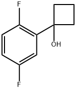 1-2.5-二氟对氟基)环丁醇 结构式