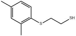 2-[(2,4-Dimethylphenyl)thio]ethanethiol 结构式
