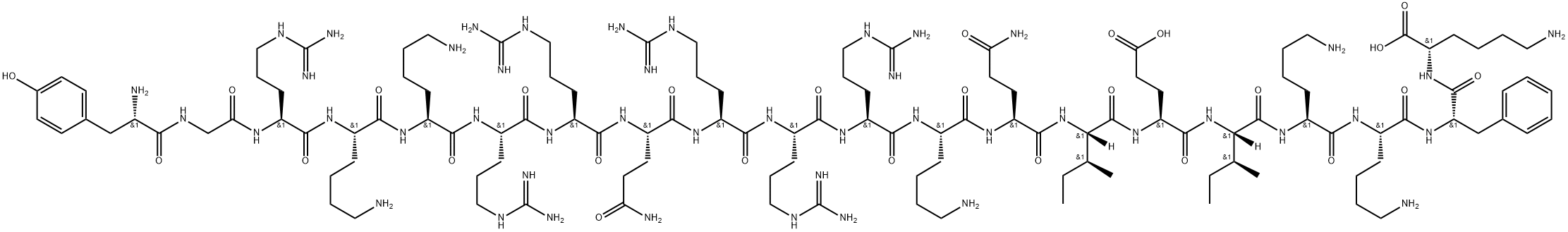 TAT-Gap19 结构式