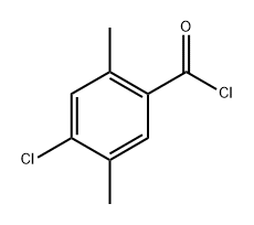 4-chloro-2,5-dimethylbenzoyl chloride 结构式