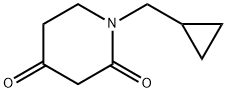 1.环丙甲基哌啶-2,4-二酮 结构式