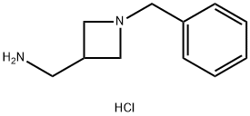 3-Azetidinemethanamine, 1-(phenylmethyl)-, hydrochloride (1:2) 结构式