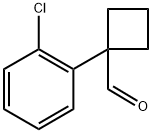 1-(2-氯苯基)环丁基甲醛 结构式