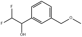 α-(Difluoromethyl)-3-(methoxymethyl)benzenemethanol 结构式