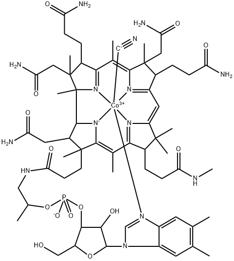 维生素B12杂质15(维生素B12EP杂质G 结构式