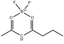 Boron, difluoro(2,4-heptanedionato)- 结构式