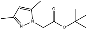 Tert-butyl 2-(3,5-dimethyl-1H-pyrazol-1-yl)acetate 结构式