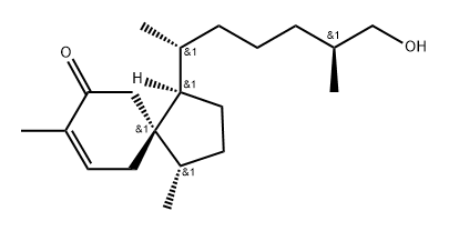 Spiro[4.5]dec-8-en-7-one, 1-(6-hydroxy-1,5-dimethylhexyl)-4,8-dimethyl-, [1R-[1α(1R*,5S*),4β,5β]]- (9CI) 结构式