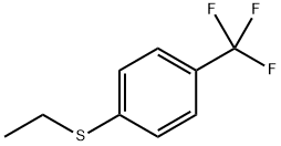 1-(Ethylthio)-4-(trifluoromethyl)benzene 结构式