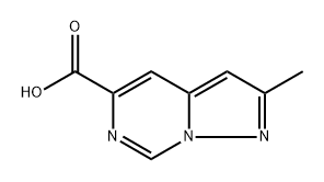 2-methylpyrazolo[1,5-c]pyrimidine-5-carboxylic acid 结构式