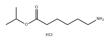 6-amino- Hexanoic acid-1-methylethyl ester, hydrochloride (1:1) 结构式
