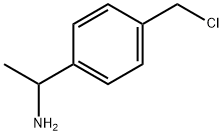 Benzenemethanamine, 4-(chloromethyl)-α-methyl- 结构式