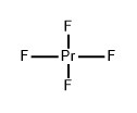 Praseodymium fluoride (PrF4) (7CI,8CI,9CI) 结构式