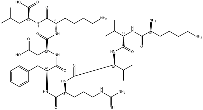 卵白蛋白55-62 结构式