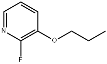 2-Fluoro-3-propoxypyridine 结构式