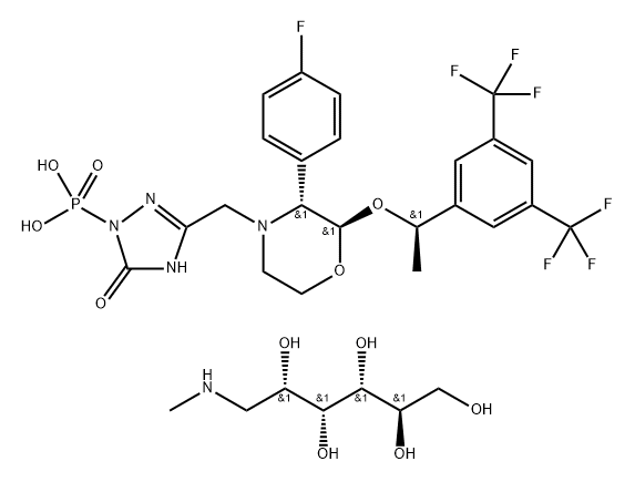 福沙匹坦二甲葡胺杂质E (2R,3R,1R)异构体 结构式