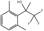 2-(2,6-dimethylphenyl)-1,1,1-trifluoropropan-2-ol 结构式