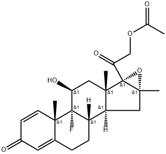 Fluprednidene Acetate Impurity 2 结构式