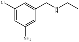 3-chloro-5-((ethylamino)methyl)aniline 结构式