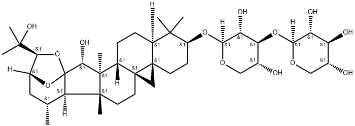 升麻苷B 结构式