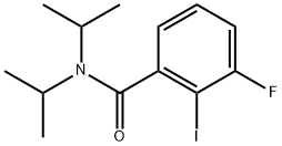 3-Fluoro-2-iodo-N,N-bis(1-methylethyl)benzamide 结构式