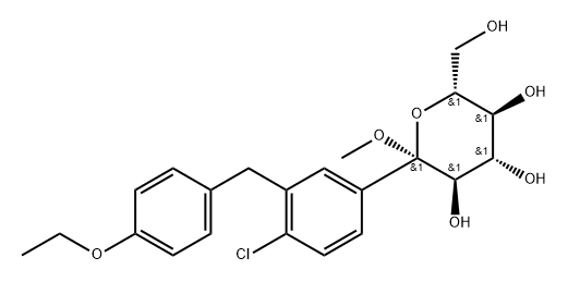 Dapagliflozin Impurity 32 结构式