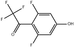 1-(2,6-Difluoro-4-hydroxyphenyl)-2,2,2-trifluoroethanone 结构式