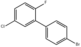 4'-Bromo-5-chloro-2-fluoro-1,1'-biphenyl 结构式