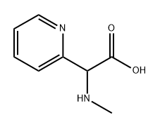 Methylamino-pyridin-2-yl-acetic acid 结构式