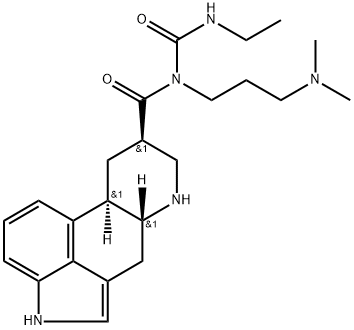 Des-N-allylcabergoline 结构式