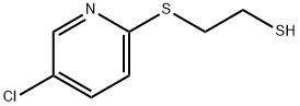 2-[(5-Chloro-2-pyridinyl)thio]ethanethiol 结构式