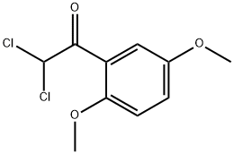 2,2-dichloro-1-(2,5-dimethoxyphenyl)ethanone 结构式