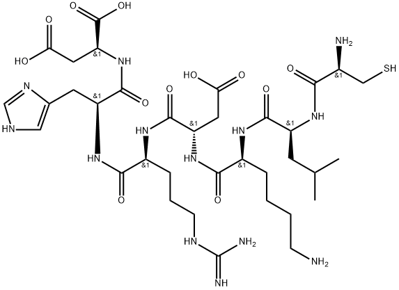 IFN-α受体识别肽1 结构式