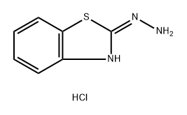 Benzothiazole, 2-hydrazinyl-, hydrochloride (1:1) 结构式