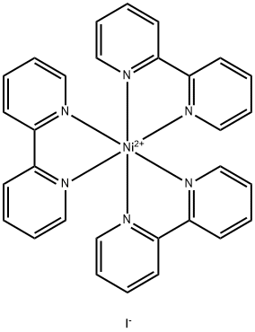 Nickel(2+), tris(2,2'-bipyridine-N,N')-, diiodide, (OC-6-11)- (9CI) 结构式