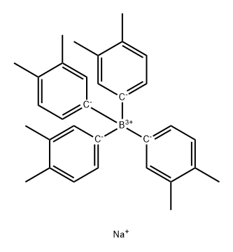 Borate(1-), tetrakis(3,4-diMethylphenyl)-, sodiuM(9CI) 结构式