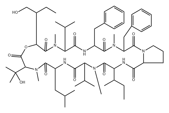 Aureobasidin S3 结构式