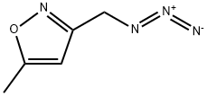 3-(azidomethyl)-5-methyl-1,2-oxazole 结构式