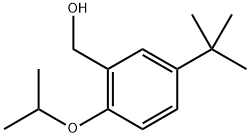 (5-(Tert-butyl)-2-isopropoxyphenyl)methanol 结构式