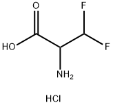 2-amino-3,3-difluoropropanoic acid hcl 结构式