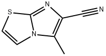 5-methylimidazo[2,1-b][1,3]thiazole-6-carbonitrile 结构式