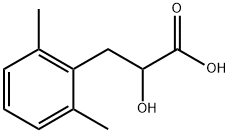 3-(2,6-二甲基苯基)-2-羟基丙酸 结构式