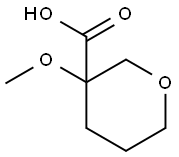 3-甲氧基四氢-2H-吡喃-3-羧酸 结构式