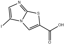 5-iodoimidazo[2,1-b]thiazole-2-carboxylic acid 结构式