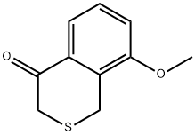 8-Methoxyisothiochroman-4-one 结构式