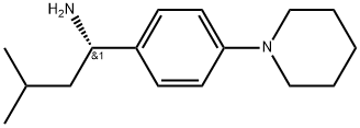 Benzenemethanamine, α-(2-methylpropyl)-4-(1-piperidinyl)-, (αS)- 结构式