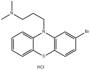 2-BroMoproMazine Hydrochloride 结构式