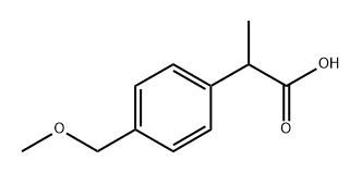 洛索洛芬钠杂质C 结构式