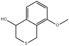 8-methoxyisothiochroman-4-ol 结构式